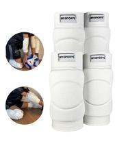 Kit joelheira e cotoveleira infantil am sports