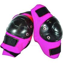 Kit Joelheira E Cotoveleira Infantil Refactor Tamanho Unico Rosa