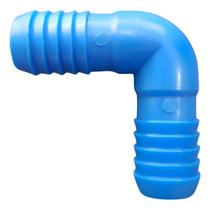 Kit Joelho 90 União 3/4 Interna Azul P/mangueira C/ 10 Un Kit Joelho 90 União 3/4 Interna Azul P/mangueira C/ 10 Un