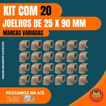 Kit Joelho PVC 90º Soldável 25mm multilit - Resistente à Corrosão e Instalação Fácil Kit Joelho PVC 90º Soldável 25mm multilit - Resistente à Corrosão e Instalação Fácil