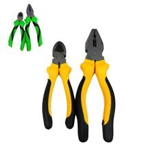 Kit Jogo 02 Alicate Corte Universal Kit Top Eletricista PROFISSIONAL MULTIFUNCIONAL Alta Qualidade Kit Jogo 02 Alicate Corte Universal Kit Top Eletricista PROFISSIONAL MULTIFUNCIONAL Alta Qualidade