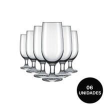 Kit Jogo 06 Taças Cerveja Chop Floripa Nadir 300Ml