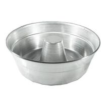 Kit Jogo 10 Forma Alumínio Brilhante Pudim Bolo 16 Cm