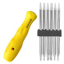 Kit Jogo 12 Chaves Precisão Celular Fenda Phillips Torx Y