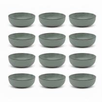 Kit Jogo 12 Tigelas Bowl Flat Pacífico 600 ml Oxford Cerâmica