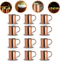 Kit Jogo 2, 4, 6, 12 Canecas Moscou Mule 420ml Inox Amordicaneca Resistente Moscow Rose Gold Eventos Casamentos Bar Hotel Restaurante Lisa Bronze Kit Jogo 2, 4, 6, 12 Canecas Moscou Mule 420ml Inox Amordicaneca Resistente Moscow Rose Gold Eventos Casamentos Bar Hotel Restaurante Lisa Bronze