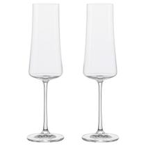 kit jogo 2 4 6 12 Taça de Cristal Bohemia 210ml Ideal para Champanhe e Espumantes Elegância para Brindes Cristal Refinado