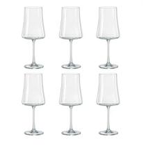 kit jogo 2 4 6 12 Taça de Cristal para Champanhe Bohemia 210ml Elegância para Brindes Cristal Refinado