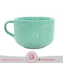 Kit Jogo 2 Caneca Jumbo Xícara Cumbuca 450ml Sopa Caldo Cha Cafe Chocolate