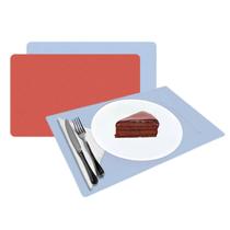 Kit Jogo 2 Descansos de Prato material sintético Impermeável Multifuncional Multiuso Mesa Posta Jantar