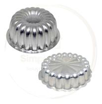 Kit Jogo 2 Formas De Bolo Torta Suíça 2 (20x8cm) Charlote G