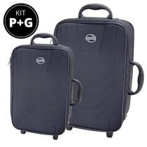 Kit Jogo 2 Malas de Viagem Village Pequena de bordo e Grande