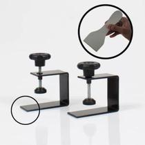 Kit Jogo 2 Un Sargento Grampo 3mm Fixação Gavetas Marceneiro