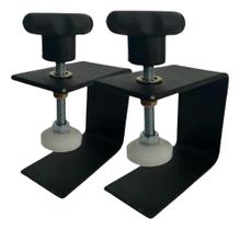 Kit Jogo 2 Un Sargento Grampo 3Mm Fixação Gavetas Marceneiro Kit Jogo 2 Un Sargento Grampo 3Mm Fixação Gavetas Marceneiro