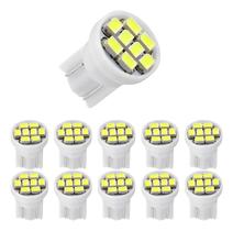 Kit Jogo 20 Lampada T10 8 Led Branca Pingo Luz 6000k Atacado
