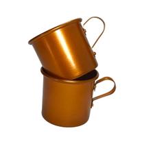 Kit Jogo 30 Caneca Copo Moscow Mule Alumínio Cor Cobre 350ml Kit Jogo 30 Caneca Copo Moscow Mule Alumínio Cor Cobre 350ml