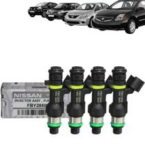 Kit Jogo 4 Bicos Injetores Nissan Tiida 1.8 Gasolina Fby2850