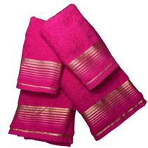 Kit Jogo 4 Toalhas - 2 Banho 2 Rosto 100% Algodão Luxo Kit Jogo 4 Toalhas - 2 Banho 2 Rosto 100% Algodão Luxo