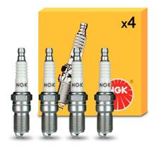 Kit jogo 4 velas ignição convencional ngk bkur5etc-10d