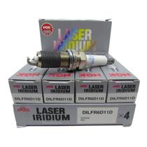 Kit jogo 4 velas laser iridium ngk dilfr6d11d Kit jogo 4 velas laser iridium ngk dilfr6d11d