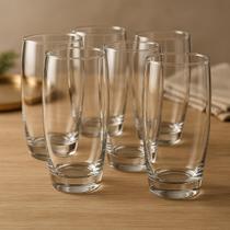 Kit jogo 6 Copos Long Drink 300ml Nadir Oca - Design Moderno e Vidro Resistente Kit jogo 6 Copos Long Drink 300ml Nadir Oca - Design Moderno e Vidro Resistente