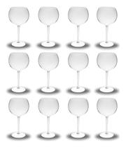 Kit Jogo 6 ou 12 Taças Gin Drink 720ml Vidro Resistente Grande Bonita Bar Restaurante Buffet Hotel Evento