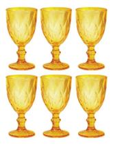 Kit Jogo 6 Taças Cálice Vidro 320ml - Zein Kit Jogo 6 Taças Cálice Vidro 320ml - Zein