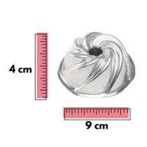 Kit Jogo 6x Forma Vulcão Mini Bolo (9x4cm) Torta Pudim Cake