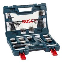 Kit Jogo Acessórios Brocas Bits V-line 91 Peças Maleta Bosch 2607017402 Kit Jogo Acessórios Brocas Bits V-line 91 Peças Maleta Bosch 2607017402