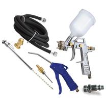 Kit Jogo Acessórios Pneumáticos 6 Peças Compressor Ferrari