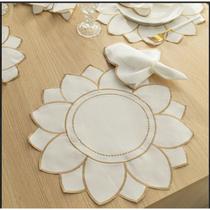 Kit Jogo Americano 12 Pçs Souplats Mesa De 6 Lugares Mesa Posta Guardanapo Supla sousplat Kit Jogo Americano 12 Pçs Souplats Mesa De 6 Lugares Mesa Posta Guardanapo Supla sousplat