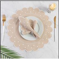 Kit Jogo Americano 12 Pçs Souplats Mesa De 6 Lugares Mesa Posta Guardanapo Supla sousplat Kit Jogo Americano 12 Pçs Souplats Mesa De 6 Lugares Mesa Posta Guardanapo Supla sousplat