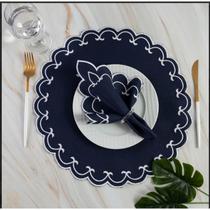 Kit Jogo Americano 12 Pçs Souplats Mesa De 6 Lugares Mesa Posta Guardanapo Supla sousplat Kit Jogo Americano 12 Pçs Souplats Mesa De 6 Lugares Mesa Posta Guardanapo Supla sousplat