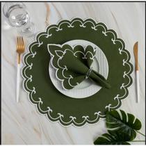 Kit Jogo Americano 12 Pçs Souplats Mesa De 6 Lugares Mesa Posta Guardanapo Supla sousplat Kit Jogo Americano 12 Pçs Souplats Mesa De 6 Lugares Mesa Posta Guardanapo Supla sousplat