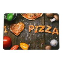 Kit Jogo Americano Alto Brilho Pizza 42.5X27.5cm - 4 UNI - Uzoo