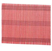 Kit Jogo Americano Bambu 4 Peças Unicolor Rosa Jolitex