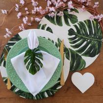 Kit jogo americano capa supla sousplat costela adão 4 peças Kit jogo americano capa supla sousplat costela adão 4 peças