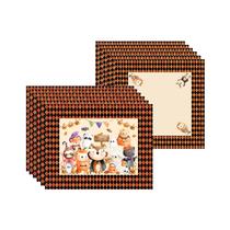 Kit Jogo Americano + Guardanapo Halloween Infantil Kit Jogo Americano + Guardanapo Halloween Infantil