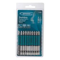 Kit Jogo Bits Phillips Ph2 70mm Enc Sext 1/4 Gross 10 Peças