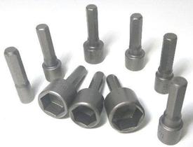 Kit Jogo Bits Soquete Canhão Parafusadeira 5mm -13mm - 09pçs - Saint