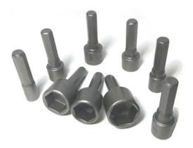 Kit Jogo Bits Soquete Canhão Parafusadeira 9 Peças Id-4568h Kit Jogo Bits Soquete Canhão Parafusadeira 9 Peças Id-4568h