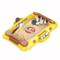 Kit Jogo Boliche Infantil Mesa Brinquedo Educativo Coordenação