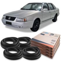 Kit Jogo Borracha 4 Portas Guarnição New Kar Pro Line 799720