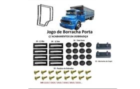 Kit Jogo Borracha Porta E Acabamentos Porta Mb 1113 1313