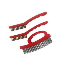 Kit Jogo C/3 Escova Manuais 225mm Cerdas Aço Inox, Latão 4414 Lotus Kit Jogo C/3 Escova Manuais 225mm Cerdas Aço Inox, Latão 4414 Lotus