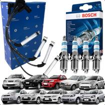 Kit Jogo Cabo e Velas de Ignição Ford Courier Ecosport Ka 1.0 1.6 8v Kit Jogo Cabo e Velas de Ignição Ford Courier Ecosport Ka 1.0 1.6 8v