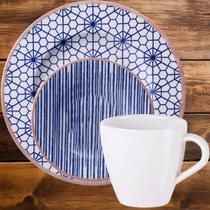 Kit Jogo Café Lanche 6 Pessoas 12Peças Abstratta Tramontina