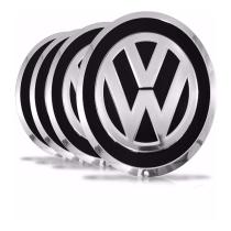 Kit Jogo Calota Central Meio Miolo Roda Up Emblema Vw Preto Kit Jogo Calota Central Meio Miolo Roda Up Emblema Vw Preto