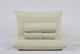 Kit Jogo Cama Queen 4 Peças 100% Algodão Percal 200 Fios Lençol com Elástico