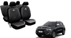 Kit Jogo Capa de Couro C3 2021-2024: Proteção de alta qualidade Kit Jogo Capa de Couro C3 2021-2024: Proteção de alta qualidade